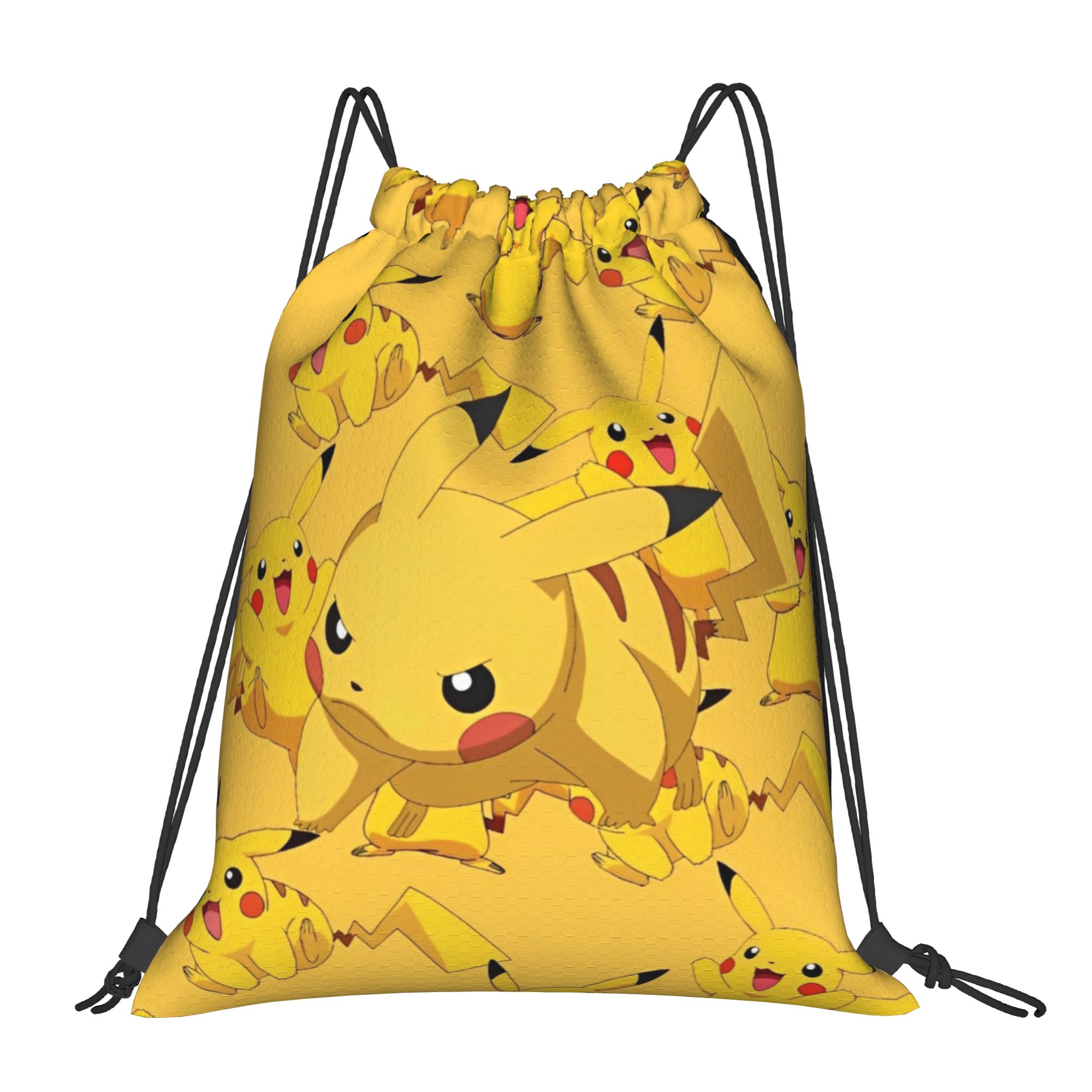 Drawstring Gym Bag - Jaren 90 Anime Poke-Mon Rugzak met