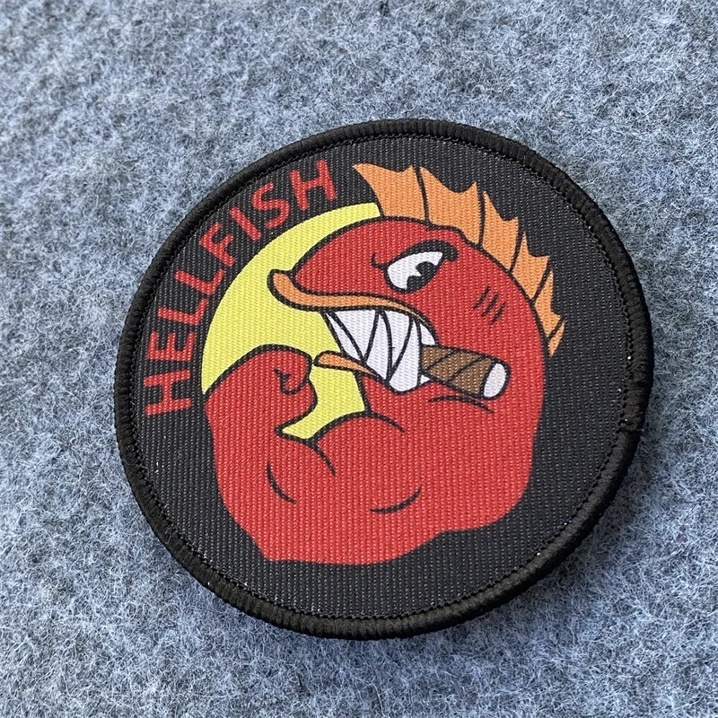 HELLFISH Logo Print Patch Klit - Urban Backpack Tactical recensie en prijs