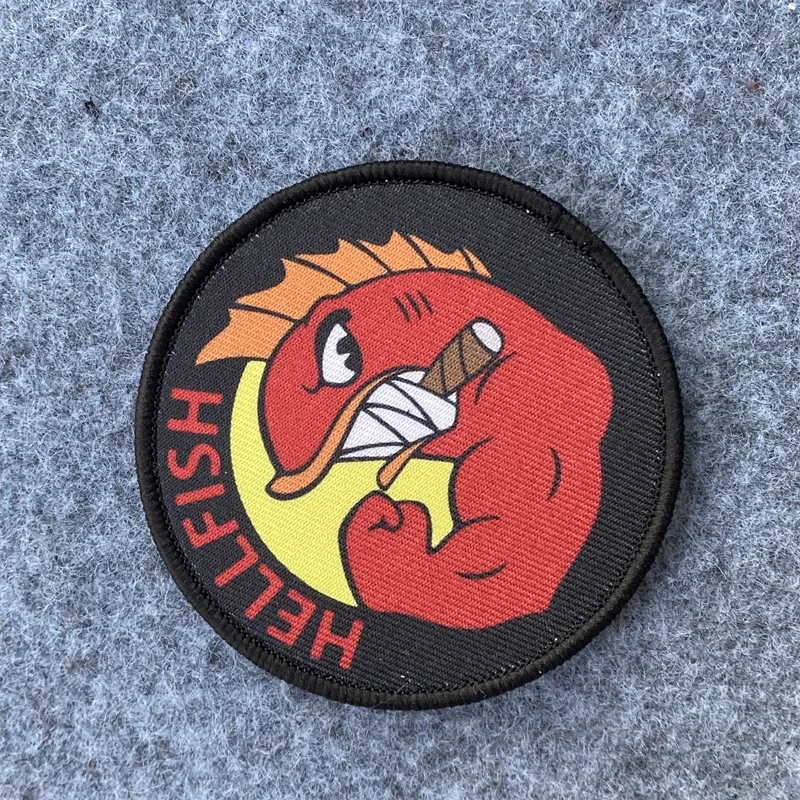 HELLFISH Logo Print Patch Klit - Urban Backpack Tactical recensie en prijs