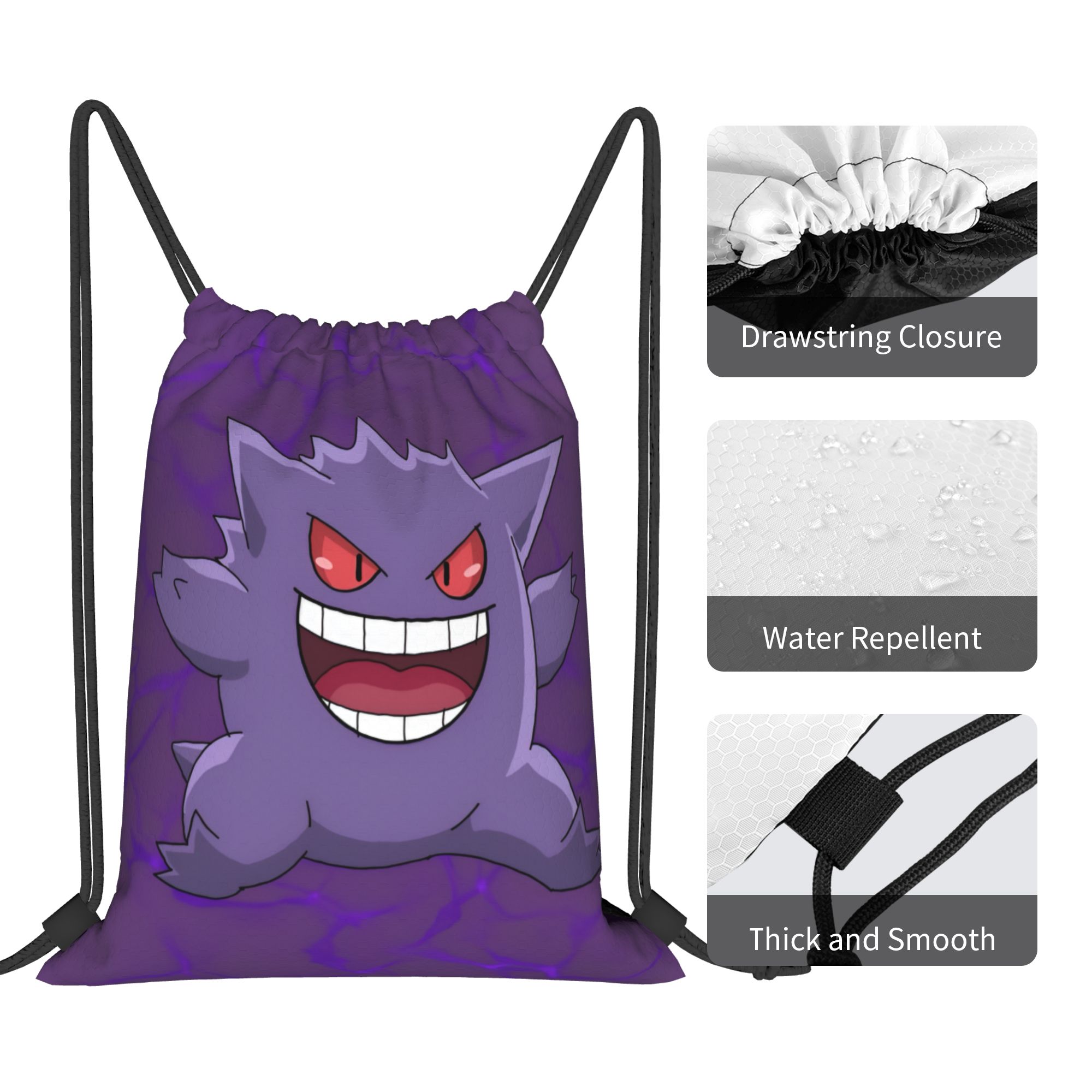 Aangepaste Pokemoned Gengars r - Drawstring Gym Bag recensie en prijs